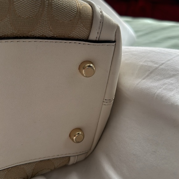 Signature fabric Coach Purse Edie - Picture 5 of 8